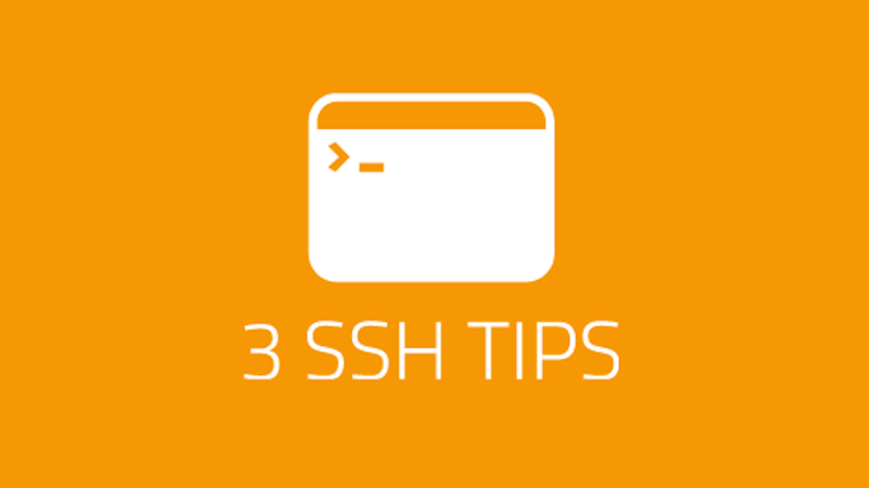 3 SSH tips: Ssh-agent, Tunnel, and Escaping from the Dead header image